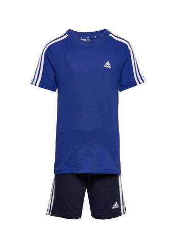 Lk 3S Co T Set Sets Sets With Short-sleeved T-shirt Sininen Adidas Performance