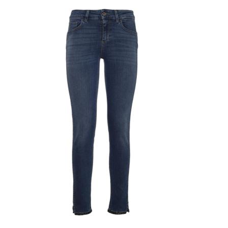 Liu Jo Ankle Constrass Jeans Blå, Dame, Størrelse: W27