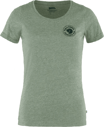 Fjällräven Women's 1960 Logo T-Shirt Women short-sleeved sweaters Green XXS