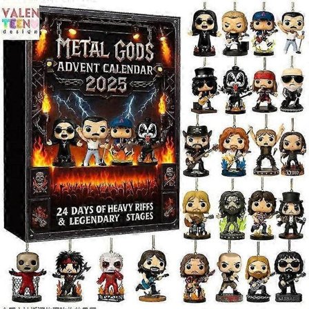 2025 "The Boss" Bruce Springsteen Jule Blind Box Akryl Vedhæng Dekoration