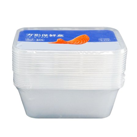 10 Läpinäkyvää Aterian Valmistelu Ruoan Säilytysastia Kansi Kotiin Leirintään Piknikille