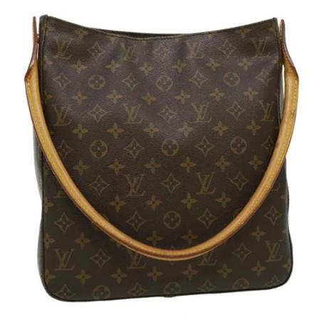 Louis Vuitton Vintage, Pre-owned Canvas louis-vuitton-bags Bruin, Dames, Maat:ONE Size