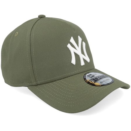 New Era - MLB - Green - adjustable - Cap - New York Yankees Woodland Vibes 9FORTY New Olive A-frame Adjustable - Hatstore