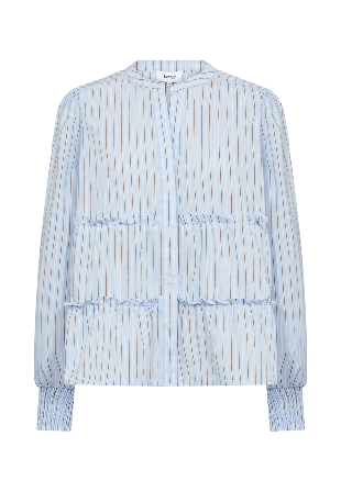 Leveté Room Paulo 2 Shirt Skjortor Dam Blå S