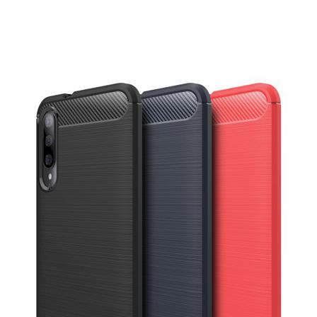 Stöttåligt Armor Carbon Tpu-skal Xiaomi Mi A3 - Fler Färger Grå