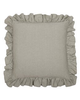 Tyynynpäällinen Vide yksivärinen röyhelöllä 1 kpl Vihreä