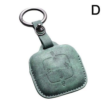 Nøglecover til Zeekr Bluetooth-nøgle, nøglering, bilinteriørstil [DB] Type A er mørkegrøn