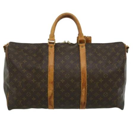 Louis Vuitton Vintage, Pre-owned Canvas travel-bags Bruin, Dames, Maat:ONE Size