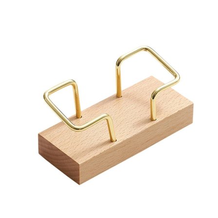 Visittkortholdere i metall Postkortholdere Visittkortstativ for kontor