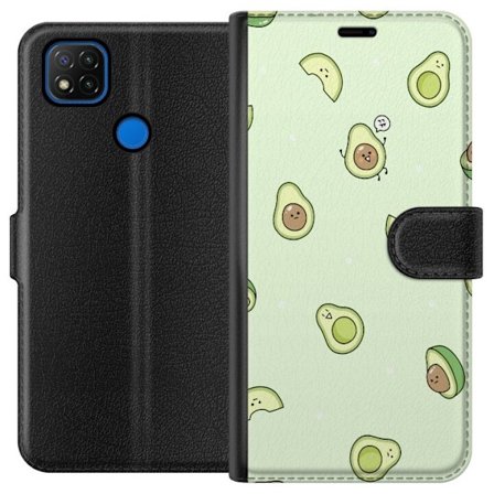 Kompatibelt Plånboksfodral till Xiaomi Xiaomi Redmi 9C Avocado Mönster