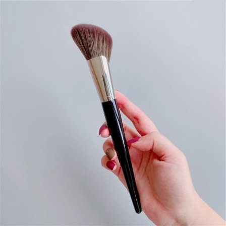 Profesjonell ansiktsrougekost Myk syntetisk stylingkost 2 uten lokk 2 uten lokk