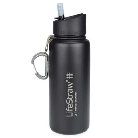 Lifestraw Go Stainless Steel 650ml flasks Black 650 ML