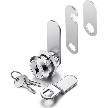 Postilaatikon turvalukko. huonekaluvirhe. 2 laatikon avainta. Kaapin nokka lukko Crday lahja