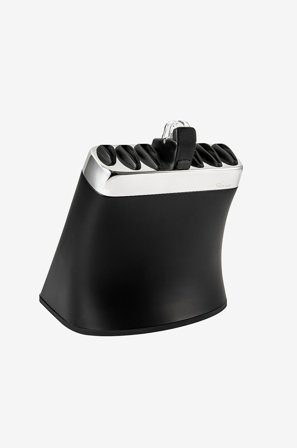 Robert Welch - Svart knivblock med knivslip Signature - Svart - Köksknivar & tillbehör - Från Homeroom