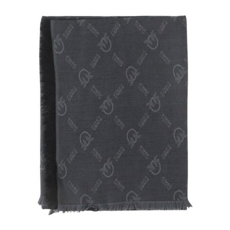 Pinko, Winter Scarves Czarny, Kobieta, Rozmiar: ONE Size