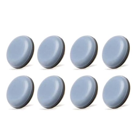 8-pack Köksapparat Glidplattor, 25 mm Självhäftande Magiska Teflon Glidplattor för Kaffebryggare, Mixer, Luftfritös, Tryckkokare