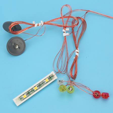 USB Lysstripe + Byggeklosser Samledeler for LeGao: 10262 Byggeklossbil Leke