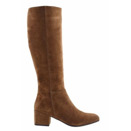 Lamica Yquela Dames Laarzen Lang Cognac , Bruin , Dames , Maat: 38 EU