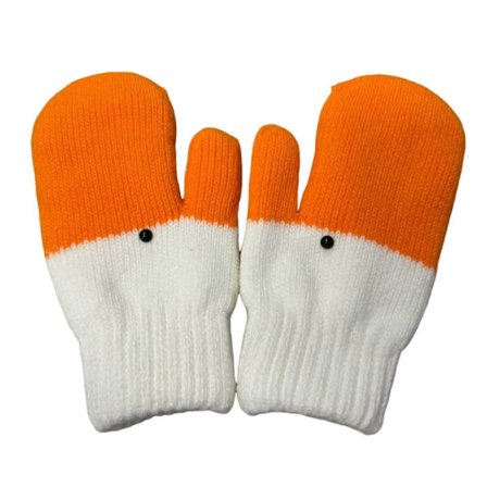 Vinter Gås Vantar Rolig Gås Varma Stickade Handskar Fleecefodrade Söta Termiska Vantar Gåva[CP]