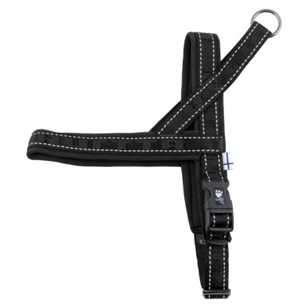 Hurtta Casual Harness 35-55 Cm Dog Harnesses & Dog Collars Black 55 cm