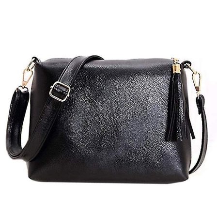 Damväska PU Läder Fringe Crossbody Bag Shoulder Dam Messenger Bags Candy Color Enkel