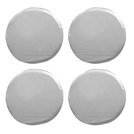 4 stk 27-29 tommer Dekktrekk, Hjuldeksel for Campingvogn Tilhenger Beskyttelse, Vanntett Frost Snø