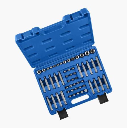 Biltema - Bits- og pipesett 56 deler