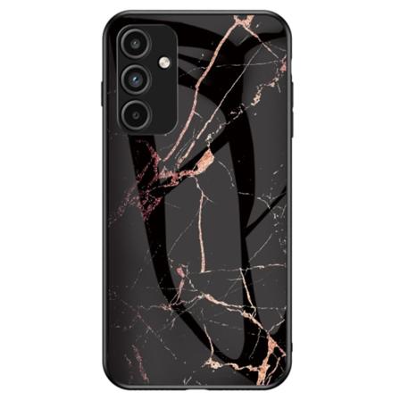 SKALO Samsung A15 4G Marmori karkaistu lasi TPU-suojakuori - #5 Multicolor