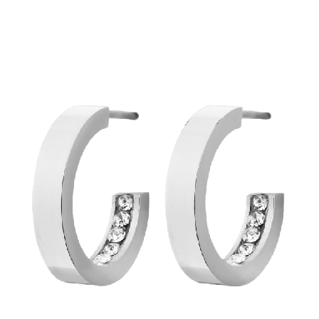 Edblad Monaco Earrings Mini Steel** Smycken & klockor Dam Grå ONESIZE