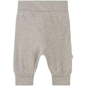 A Happy Brand Grey Melange Trousers 62/68 cm - Bottoms - 62/68 cm - Grey