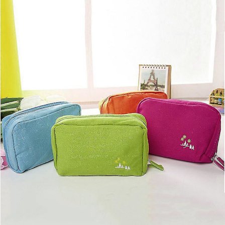 Naisten monitoiminen kankaasta valmistettu käsilaukku, puhelimen laukku