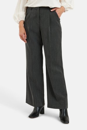 B. COPENHAGEN - Bukser - Mørkegrå Melange - Vidde Ben / Pressefolder