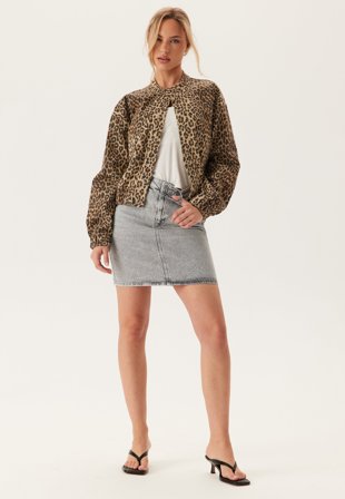 VILA - Vikaja Denim Skirt - Light Grey Denim Detail:Wash