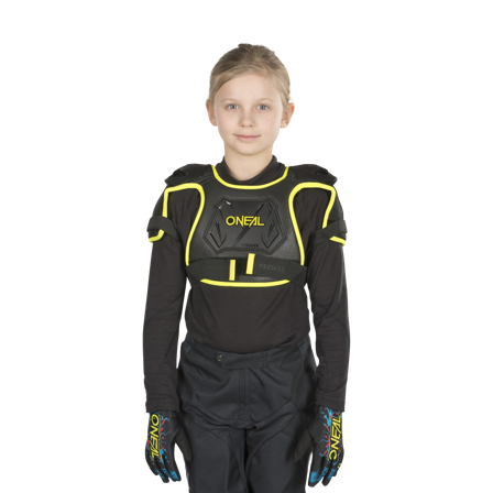 O'Neal Peewee Youth Chest Protection Neon Yellow M/L