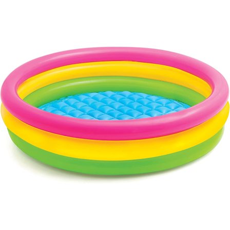 Auringonlaskun hehkuinen puhallettava allas - 147*33 cm