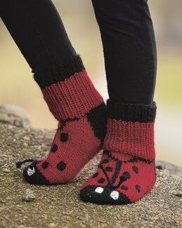 Strikkeoppskrift Sokker Maria fly fly - Viking of Norway