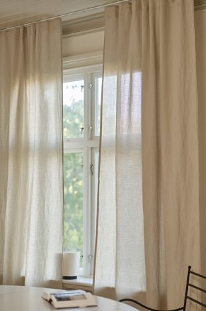 Jotex - Gardin Linmiks 2-pakke Linbeige - LINA - Kjøp Lingardiner hos Jotex