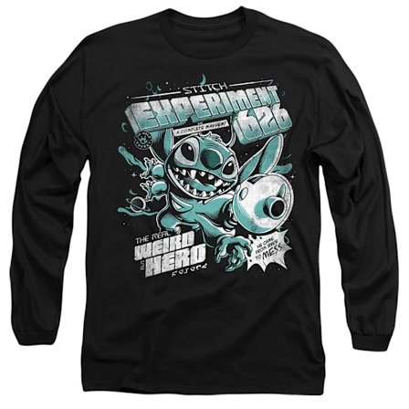 Lilo & Stitch Unisex Vuxen Experiment 626 Långärmad T-shirt
