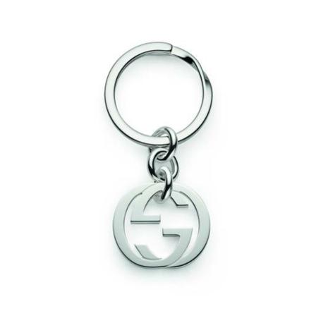 Gucci, Keyrings Grijs, Dames, Maat:ONE Size