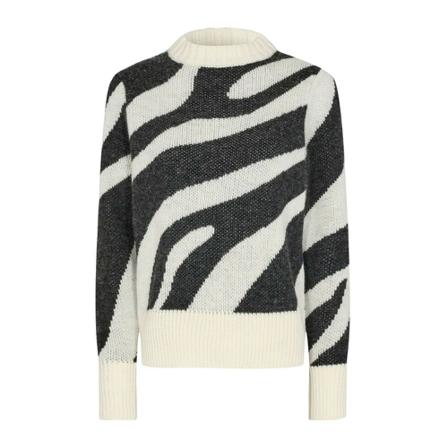 Levete Room Kalima 17 Knit Sweater Hvid, Dame