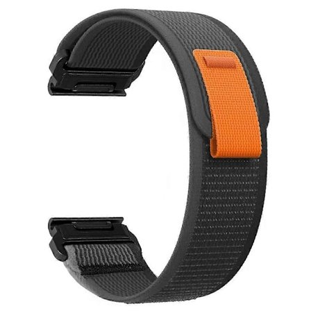 Yhteensopiva Garmin Forerunner 965/955/945/935 22mm kellon rannekkeen kanssa, Trail Loop säädettävä nyloninen ranneke - Perfet