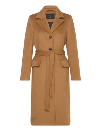 Catarinabbnovelle Coat Brown Bruuns Bazaar