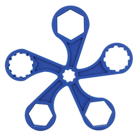 Cykelfrontgaffelaxelnyckel i aluminiumlegering/nylon för Xcr/rst/xcm/xct (nylon)