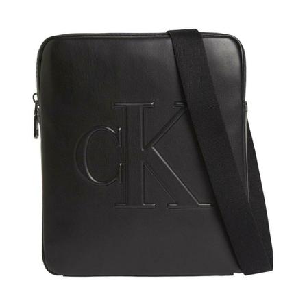 Calvin Klein, Cross Body Bags Zwart, Heren, Maat:ONE Size