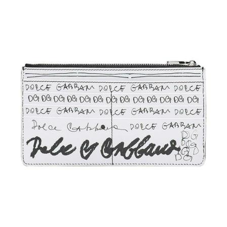 Dolce & Gabbana Wallets ; Cardholders , Wit , Dames , Maat: ONE Size Portefeuilles