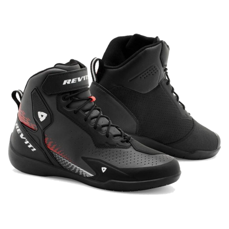 MC-Sko Rev'It! G-Force 2 Svart/Neonrød 42