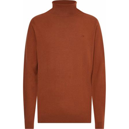 Calvin Klein, Turtlenecks Bruin, Heren, Maat:XL