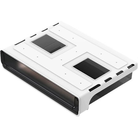 Selvklæbende opbevaringsskuffe skjult skuffe under skrivebordsskuffen under skrivebordet opbevaringsboks transpa JKU