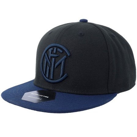 Fan Ink - Football Preto snapback Boné - Inter Milan Football Beyond Borders Black/Navy Snapback @ Hatstore
