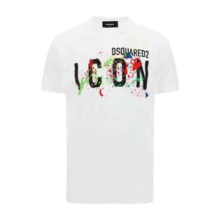 Dsquared2 T-Shirts Hvid, Herre, Størrelse: L